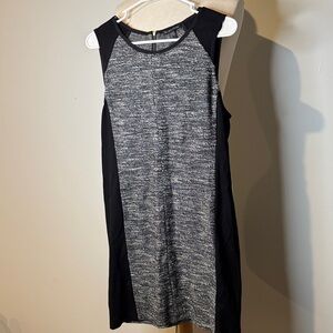 Eileen Fisher Monochrome Textured dress sz L